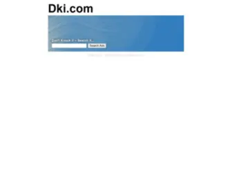 Dki.com(Dki) Screenshot