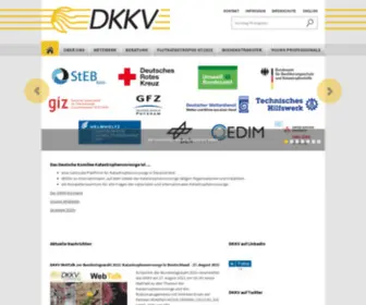 DKKV.org(Deutsches Komitee Katastrophenvorsorge) Screenshot