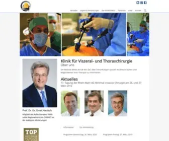 Dkmic.de(Deutsche Klinik für minimalinvasive Chirurgie) Screenshot