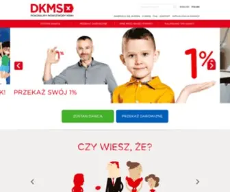 DKMS.pl(Pokonajmy Nowotwory Krwi) Screenshot