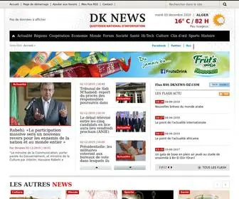 Dknews-DZ.com(DKNEWS QUOTIDIEN NATIONAL D) Screenshot