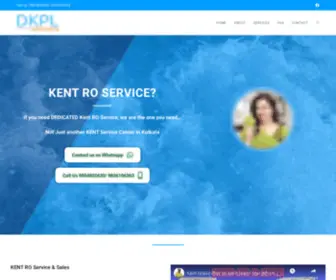 DKplappliances.com(Kent Water Purifier) Screenshot