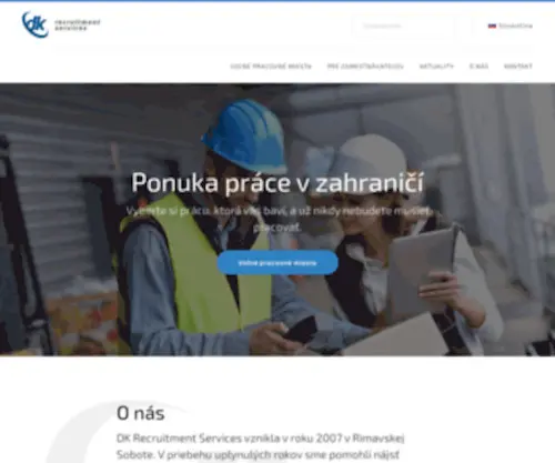 DKRS.sk(Práca v zahraničí) Screenshot