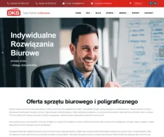 DKS.pl(Dostawca sprzętu drukującego dla biur) Screenshot