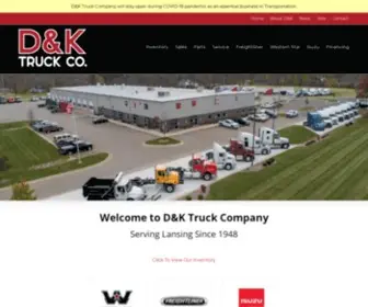 DKtruck.com(D&K Truck Company) Screenshot