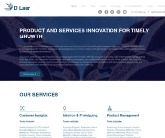 Dlaer.ae(Global Design And Innovation Consulting Firm Dubai) Screenshot