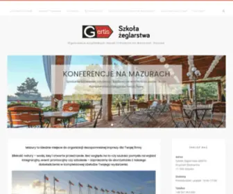 Dlafirm.com(Imprezy firmowe na Mazurach to nasza specjalność. Bliskość natury) Screenshot