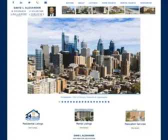 Dlalexander.com(David L Alexander) Screenshot