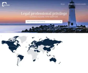 Dlapiperlegalprivilege.com(DLA Piper Legal professional privilege) Screenshot