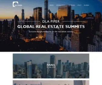 Dlapiperresummit.com(DLA Piper Global Real Estate Summits) Screenshot