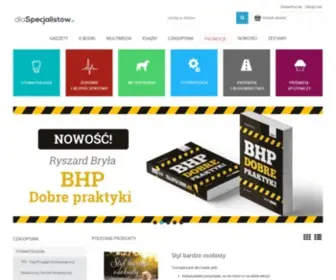 DlaspecJalistow.pl(Książki) Screenshot