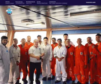 Dlatshipmanagement.com(DLAT Ship Management) Screenshot