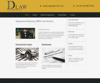 Dlaw-Firm.com(Dlaw Firm) Screenshot