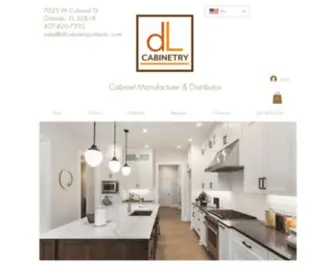 DlcabinetrycFL.com(All wood kitchen cabinet store open to the public. Call Now) Screenshot