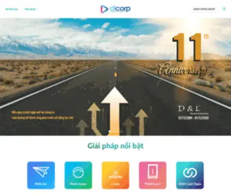 Dlcorp.com.vn(Trang chủ) Screenshot