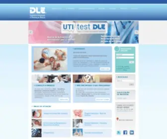 Dle.com.br(Diagnósticos Laboratoriais Especializados) Screenshot