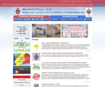 Dlep-Iasi.ro(Direcţia) Screenshot