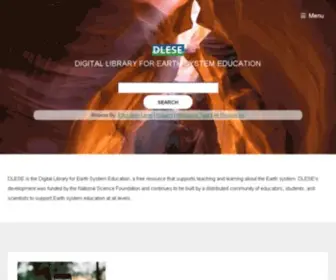 Dlese.org Screenshot