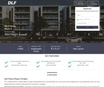 DLFfloorsgurgaon.co.in(DLF Floors Phase 3) Screenshot