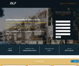 Dlfindependentfloors.com(DLF Independent Floor) Screenshot