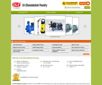 DLfpumps.in(Sri Dhanalakshmi Foundry) Screenshot