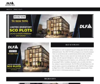 DLFscoplots.in(DLF Commercial SCO Plots for Sale in Gurgaon. The Commercial SCO Plots) Screenshot