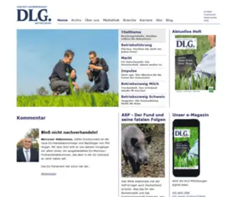 DLG-Mitteilungen.de(DLG Mitteilungen) Screenshot