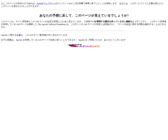 DLG.co.jp(Apache インストール時のテストページ) Screenshot