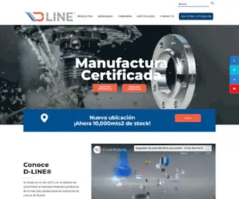 Dlineproducts.com(D-Line Products) Screenshot