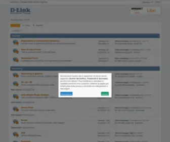 Dlink-Forum.it(D-Link Forum) Screenshot