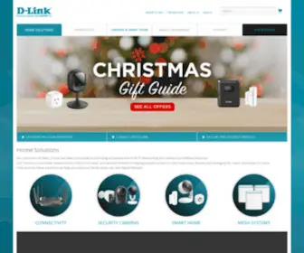 Dlink.com.au(Home Networking Solutions) Screenshot