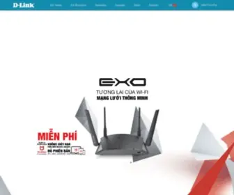 Dlink.com.vn(D-Link VN) Screenshot
