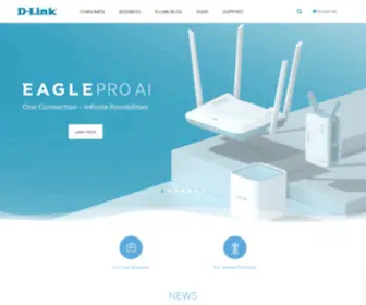 Dlink.com(Smart Home) Screenshot