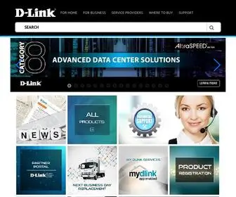 Dlinkmea.com(D-Link) Screenshot