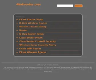 Dlinkrouter.com(Dlinkrouter) Screenshot