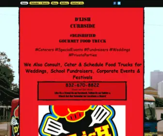 Dlishcurbside.com(Catering) Screenshot