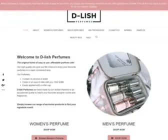 Dlishperfumes.com(Home of natural oil) Screenshot