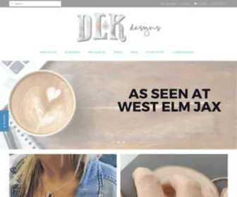 DLkdesignsmapjewelry.com(DLK Designs) Screenshot