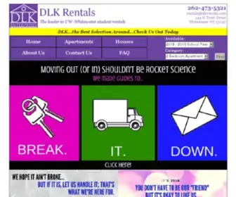 DLkrentals.com(DLK Rentals) Screenshot