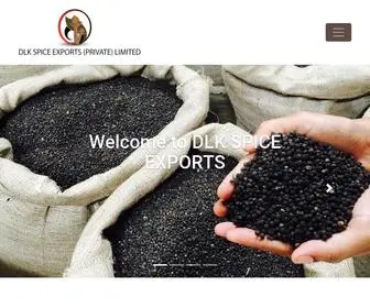 DLKspice.com(DLK SPICE Exports) Screenshot