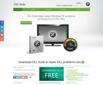 DLlsuite.com(DLL Suite) Screenshot