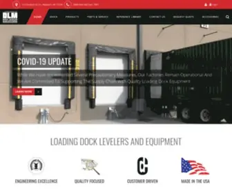 DLmdocks.com(Edge of Dock Levelers and Equipment) Screenshot