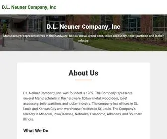 Dlneuner.com(Manufacturer representatives in the hardware) Screenshot