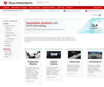 DLP.com(DLP products) Screenshot