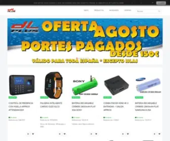 DLplus.eu(Tienda electrónica online) Screenshot