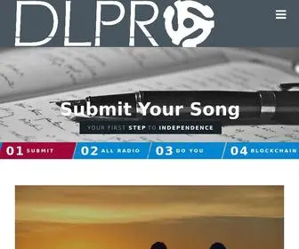 DLpro.org(Distributed Ledger Performance Rights Organization) Screenshot