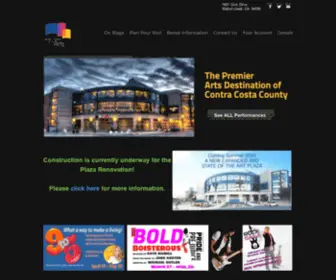 DLrca.org(The Lesher Center for the Arts) Screenshot