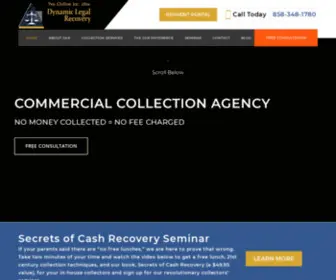 DLrfirm.com(Commercial Collection Agency) Screenshot