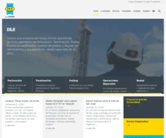 DLS-Archer.com(Land Drilling) Screenshot