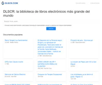 DLSCR.com(Tenemos todo tipo de documentos en nuestra comunidad de intercambio) Screenshot